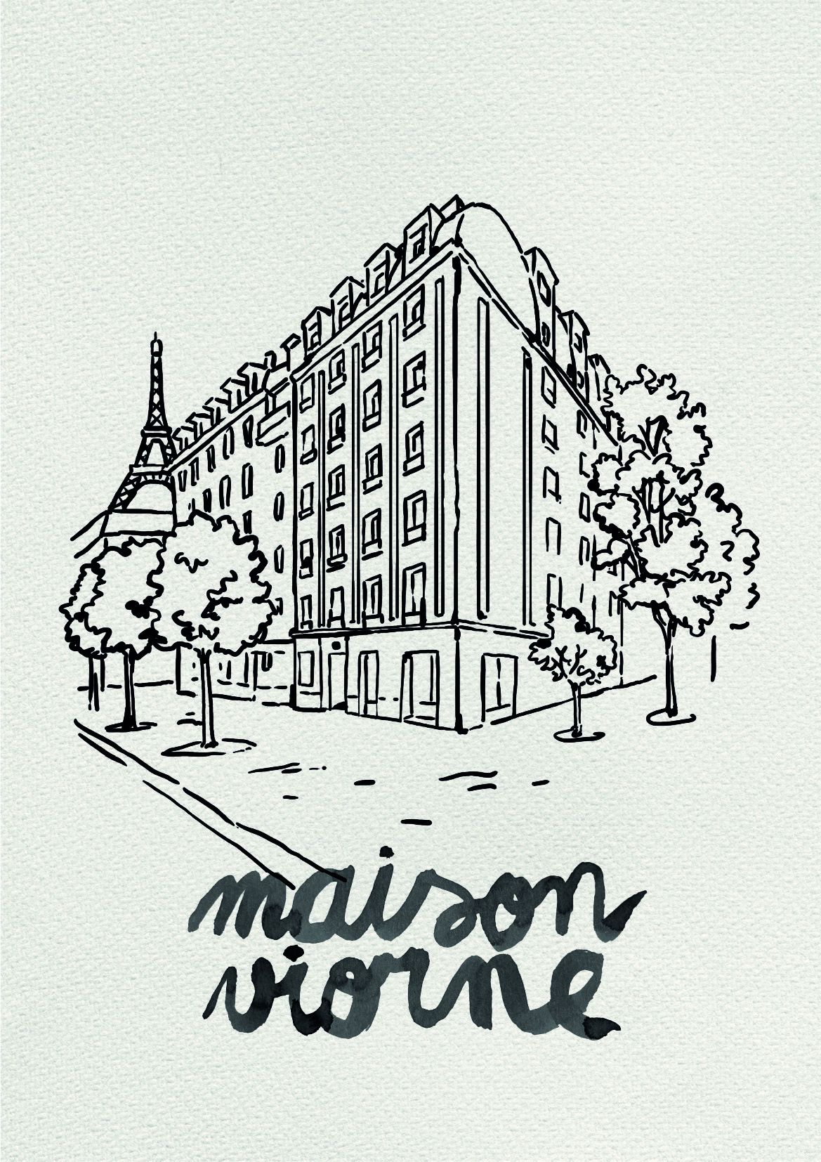 Illustration de la façade de la maison